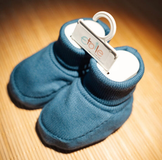Baby-Schuhe in 3 Farben zum Reinschlüpfen