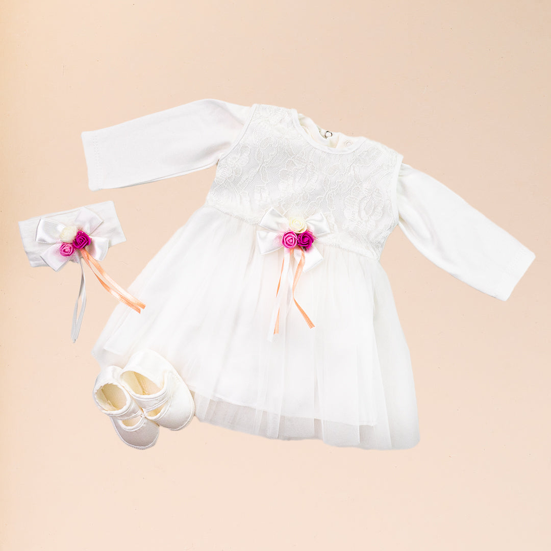 Festliches Babykleid-Set