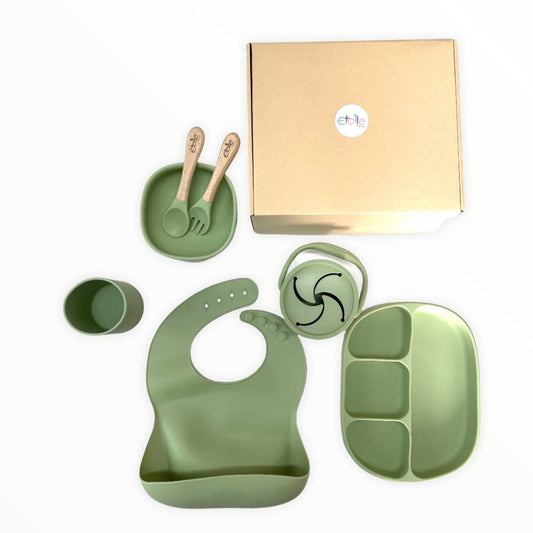 Baby Silikon Geschirr-Set