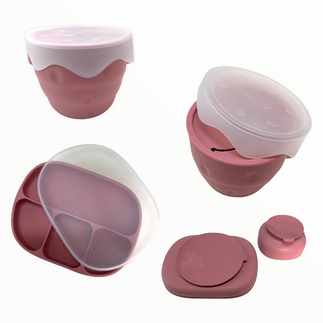 Baby Silikon Geschirr-Set