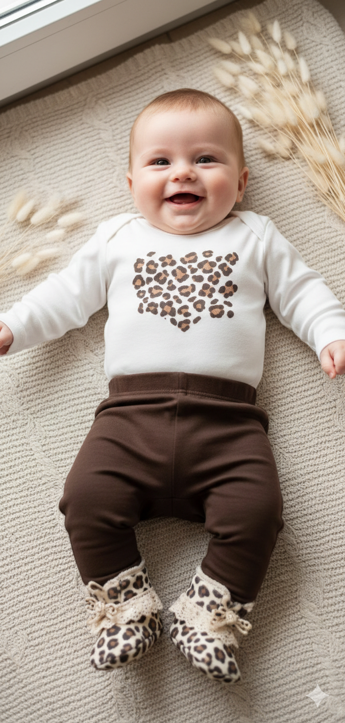 Leoparden 3-Teiler Set