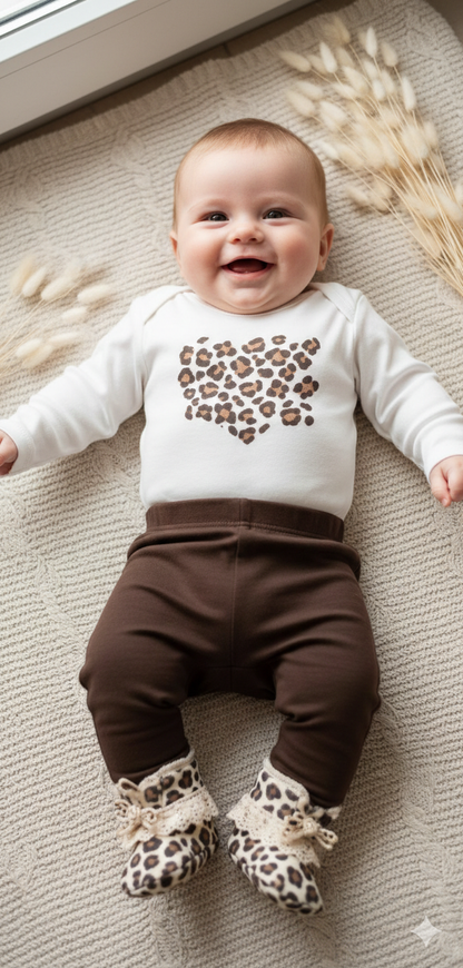 Leoparden 3-Teiler Set