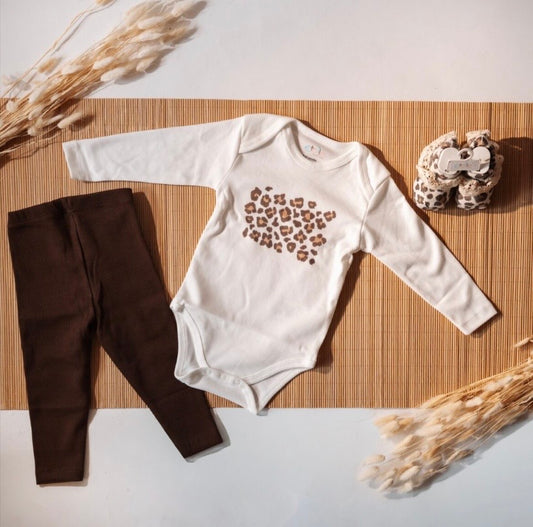 Leoparden 3-Teiler Set