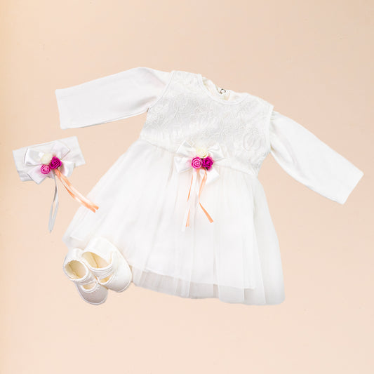 Festliches Babykleid-Set