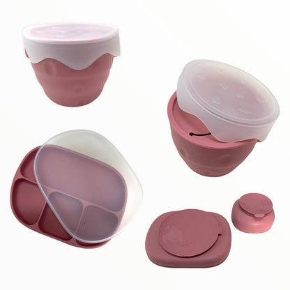 Baby Silikon Geschirr-Set